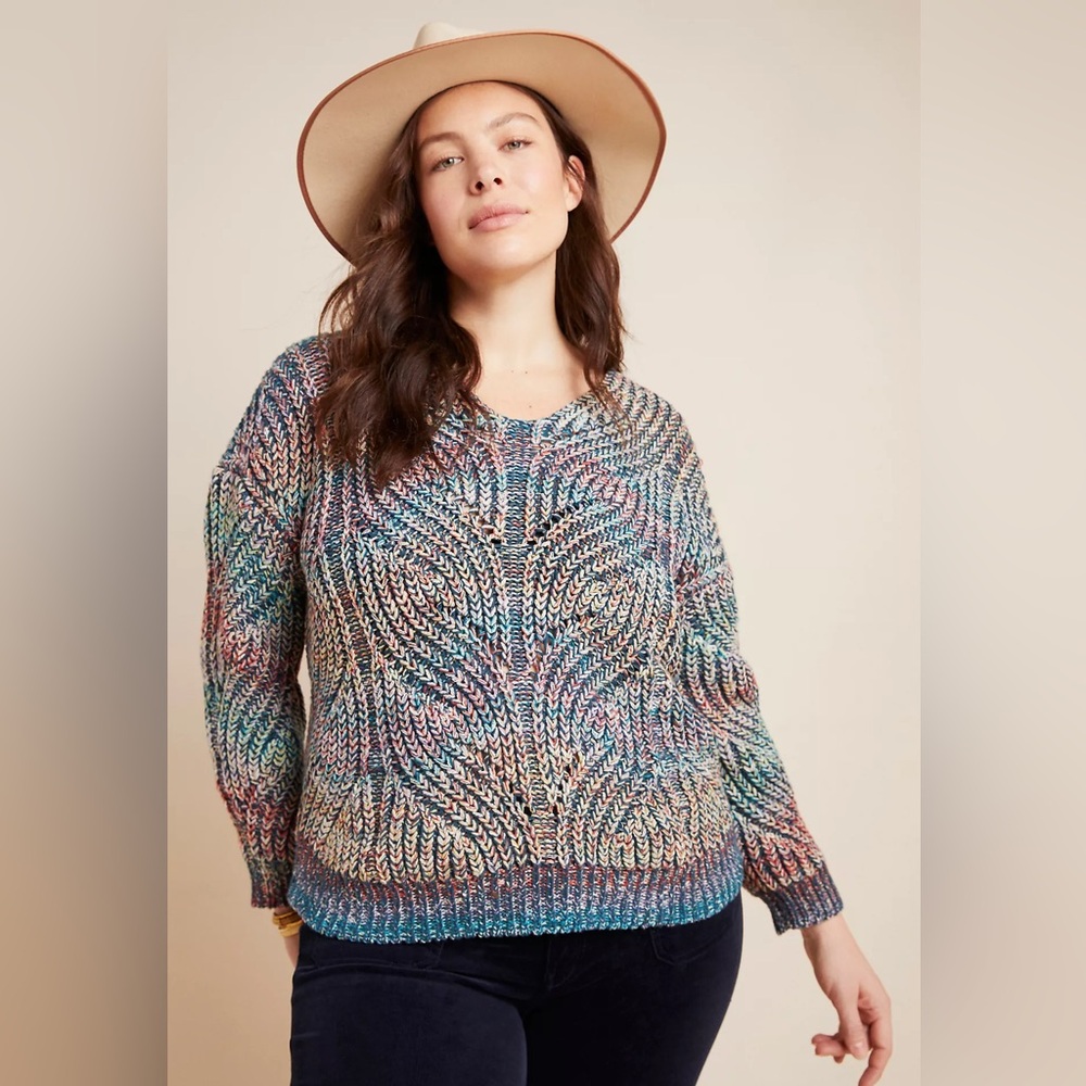Anthropologie Chroma Sweater